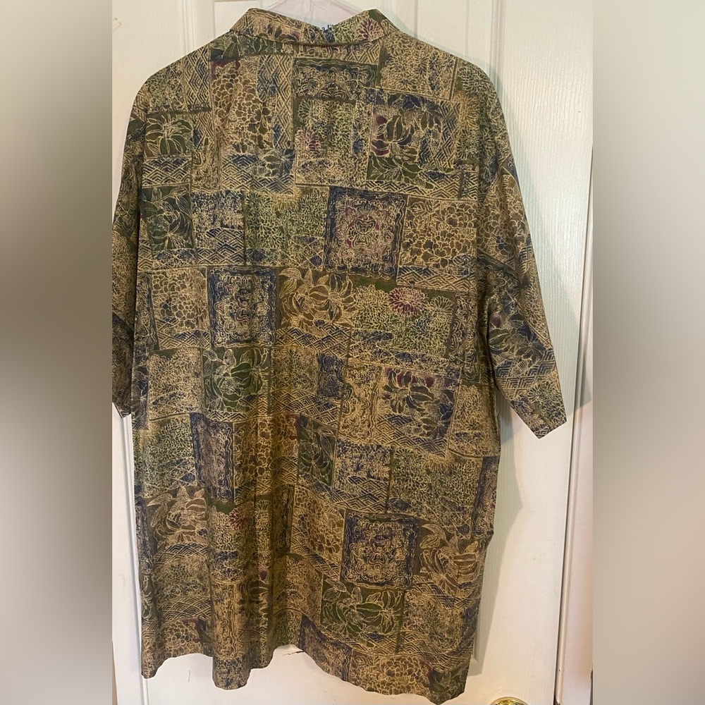 Vintage Multicolor Patterned Shirt - Picture 2 of 3